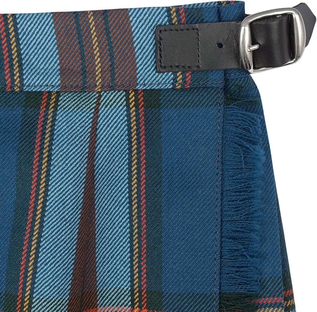 新品✨オニールオブダブリン　キルトスカート　ブルー　NOLLEY’S別注 NOLLEY'S（ノーリーズ）の「【O'NEIL of DUBLIN/オニールオブダブリン